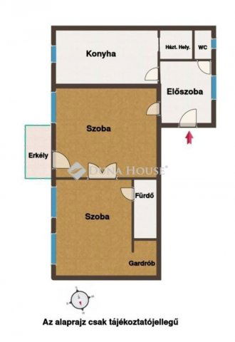 Kiadó téglalakás, albérlet, Budakeszin 260 E Ft / hó, 2 szobás