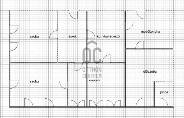 Eladó családi ház, Tiszaföldváron 11 M Ft, 2 szobás
