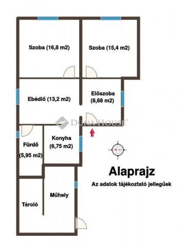 Eladó családi ház, Nagyatádon 24.99 M Ft, 3 szobás