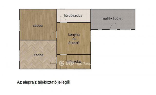 Eladó családi ház, Gávavencsellőn 14.9 M Ft, 2 szobás