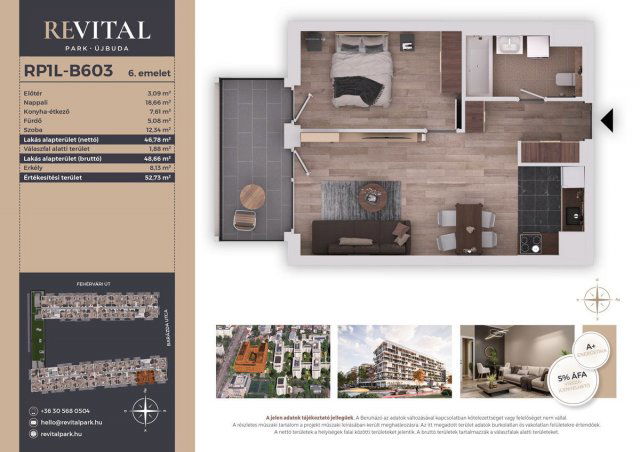 Eladó téglalakás, Budapesten, XI. kerületben, Fehérvári úton