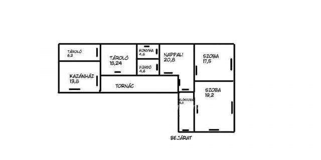 Eladó családi ház, Boldogon 29.5 M Ft, 3 szobás