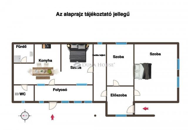 Eladó családi ház, Nagykanizsán 20 M Ft, 3 szobás
