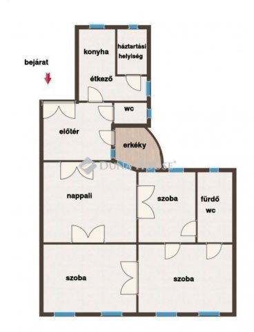 Eladó téglalakás, Szombathelyen 83.99 M Ft, 4 szobás