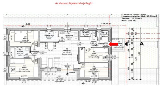Eladó téglalakás, Kiskunlacházán 78.54 M Ft, 5 szobás