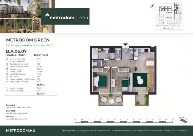 Eladó téglalakás, Budapesten, IX. kerületben, Vaskapu utcában