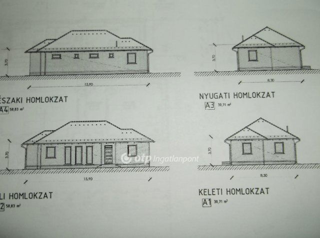 Eladó családi ház, Atkáron 67 M Ft, 3 szobás
