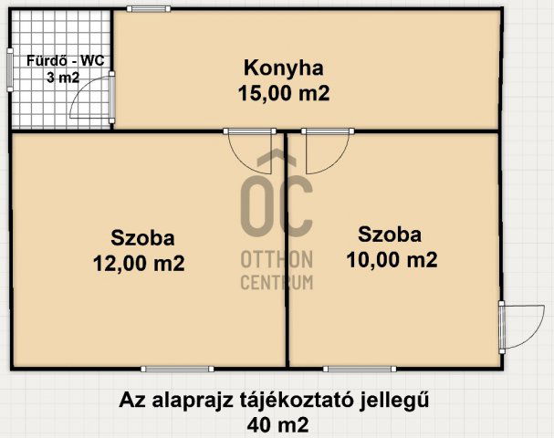 Eladó családi ház, Érden 79.5 M Ft, 2 szobás
