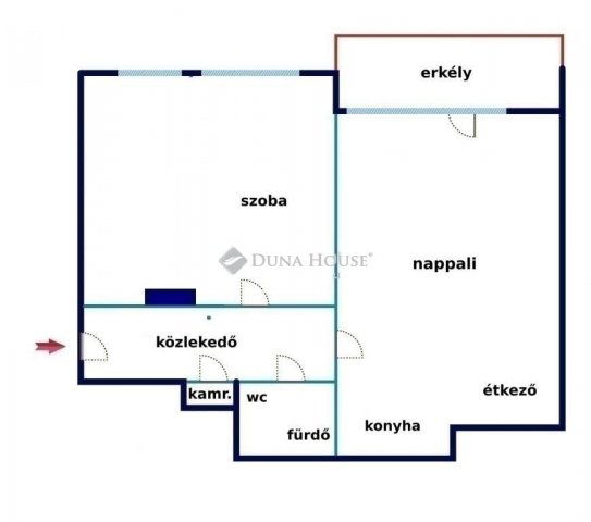 Eladó téglalakás, Budapesten, XIII. kerületben 71 M Ft, 2 szobás