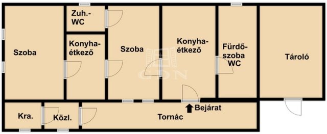 Eladó telek, Ecseren 39.9 M Ft, 3 szobás / költözzbe.hu
