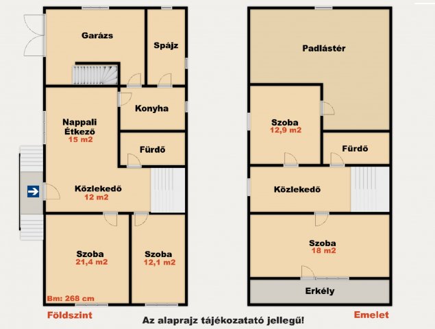 Eladó családi ház, Tompán 59 M Ft, 4 szobás