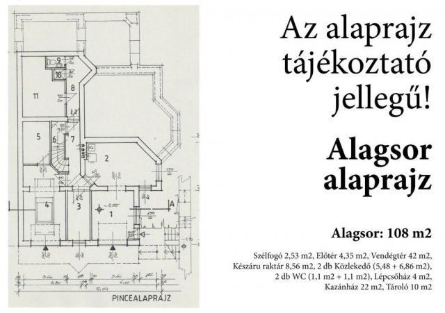 Eladó családi ház, Vácrátóton 149.99 M Ft, 7 szobás