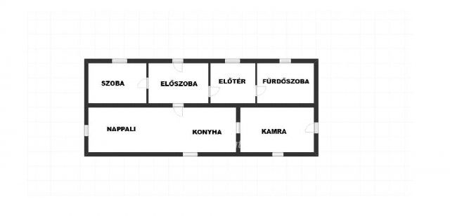 Eladó családi ház, Csanyteleken 6 M Ft, 2 szobás