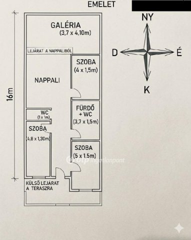 Eladó családi ház, Körmenden 110 M Ft, 2+3 szobás