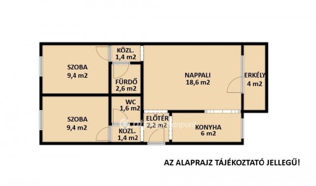 Eladó panellakás, Veszprémben 42.5 M Ft, 1+2 szobás