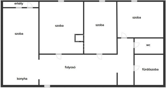 Eladó téglalakás, Zalaegerszegen 57.9 M Ft, 4 szobás