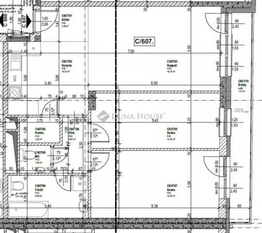 Eladó téglalakás, Budapesten, XIII. kerületben 119.35 M Ft