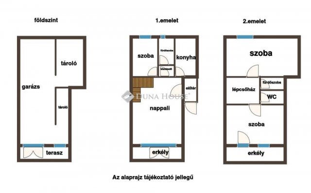 Eladó ikerház, Leányfaluban 78 M Ft, 3+1 szobás
