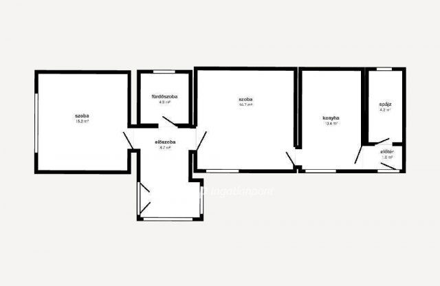 Eladó családi ház, Jármiban 21 M Ft, 2 szobás