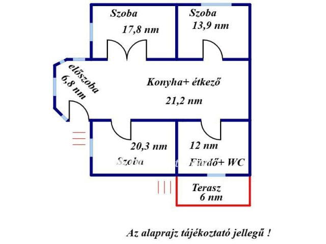 Eladó családi ház, Jászfényszarun 34.5 M Ft, 3 szobás