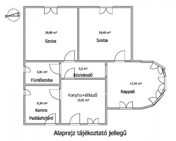 Eladó családi ház, Karácsondon 11 M Ft, 3 szobás