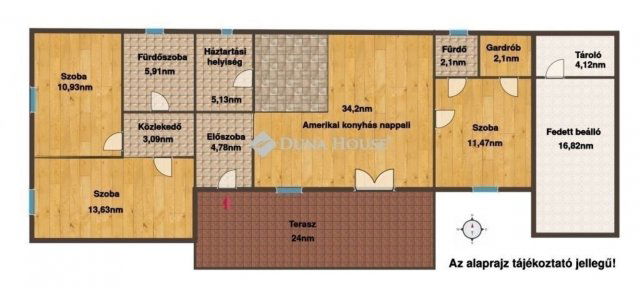 Eladó ikerház, Vasadon 76.9 M Ft, 4 szobás / költözzbe.hu