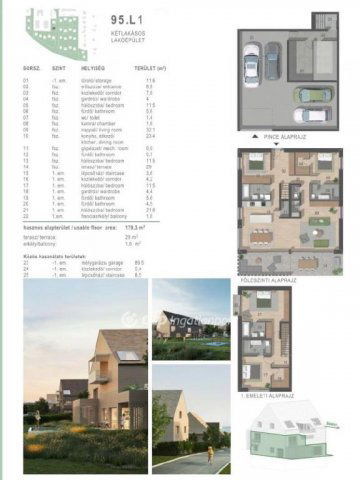 Eladó téglalakás, Balatonfüreden 262.676 M Ft, 5 szobás