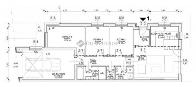 Eladó ikerház, Debrecenben 115 M Ft, 4 szobás