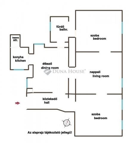 Eladó téglalakás, Budapesten, V. kerületben 259.9 M Ft, 3 szobás