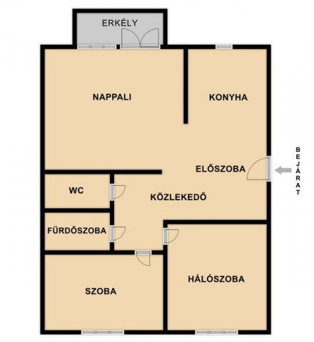 Eladó panellakás, Budapesten, XVII. kerületben 72.9 M Ft