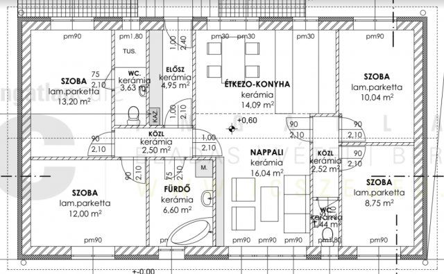 Eladó családi ház, Szegeden, Sarkantyú utcában 115 M Ft
