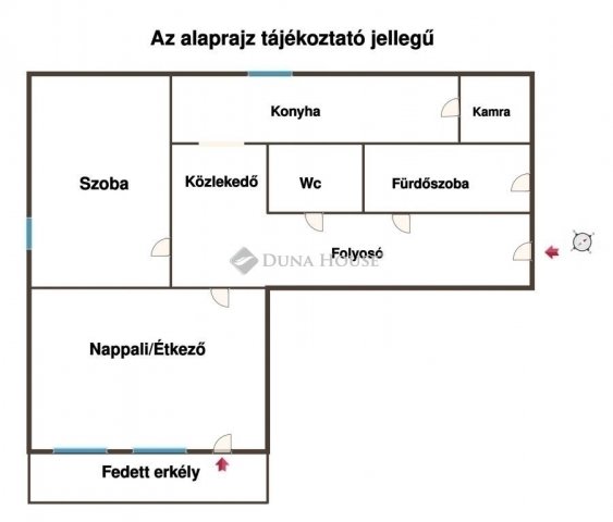 Eladó panellakás, Dabason 62.9 M Ft, 2 szobás