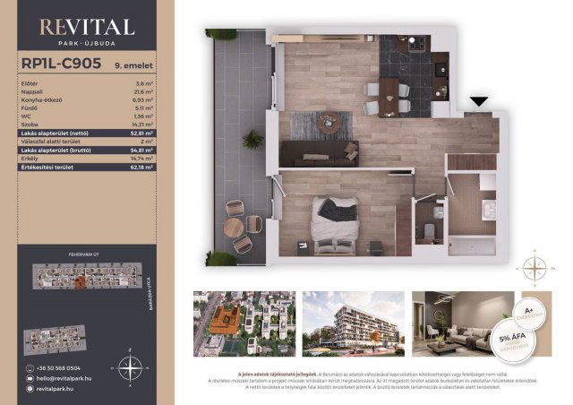 Eladó téglalakás, Budapesten, XI. kerületben, Fehérvári úton