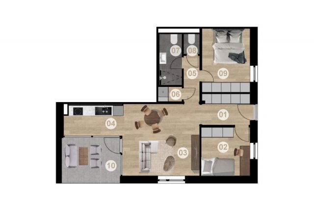 Eladó téglalakás, Aszófőn 95.9 M Ft, 3 szobás