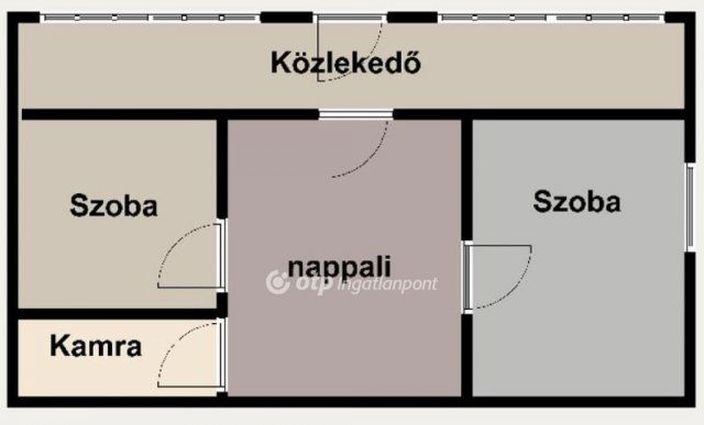 Eladó családi ház, Derecskén 6.25 M Ft, 2 szobás