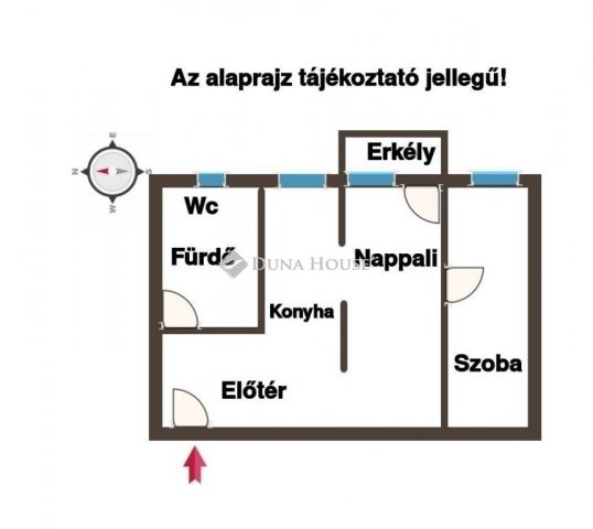 Eladó téglalakás, Bugyin 42 M Ft, 2 szobás