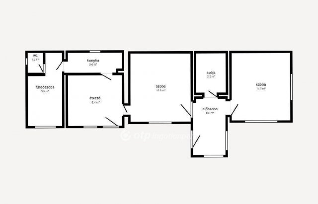 Eladó családi ház, Szuhogyon 8 M Ft, 2 szobás