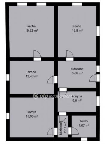 Eladó családi ház, Kunágotán 5.5 M Ft, 3 szobás