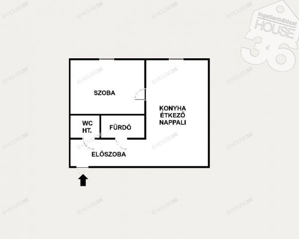 Eladó téglalakás, Kecskeméten 49.9 M Ft, 2 szobás