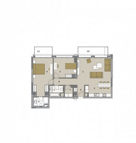 Eladó téglalakás, Budapesten, IX. kerületben, Soroksári úton