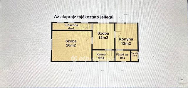 Eladó családi ház, Nyírtasson 5.5 M Ft, 2 szobás
