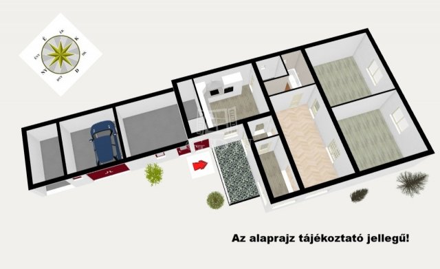 Eladó családi ház, Ecseren 115.9 M Ft, 3+1 szobás