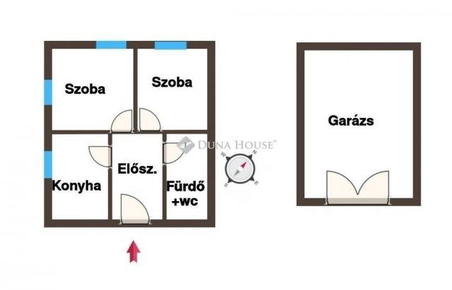 Eladó téglalakás, Kecskeméten 45.5 M Ft, 2 szobás