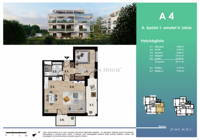 Eladó téglalakás, Budapesten, XI. kerületben 119.85 M Ft