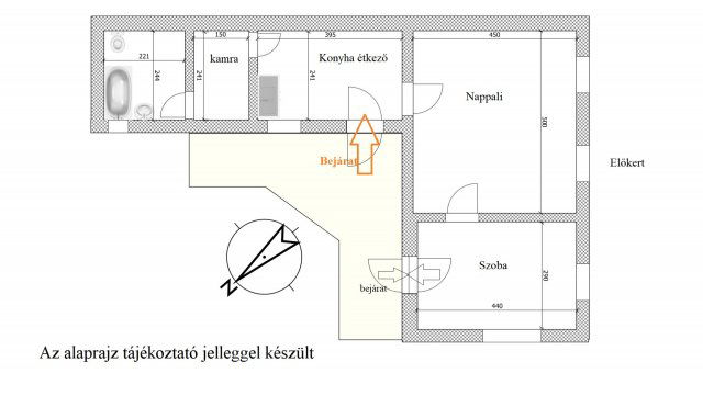 Eladó családi ház, Budapesten, XVIII. kerületben, Előd utcában