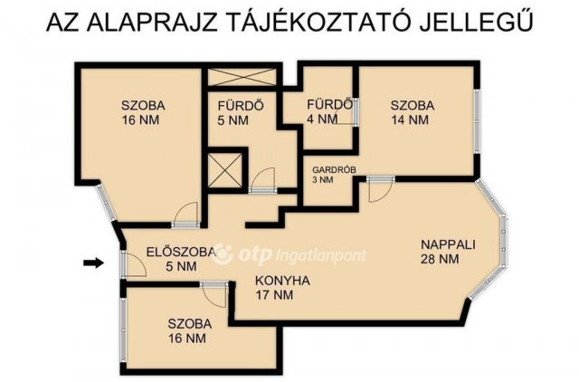 Eladó téglalakás, Budapesten, I. kerületben 249.9 M Ft, 3 szobás