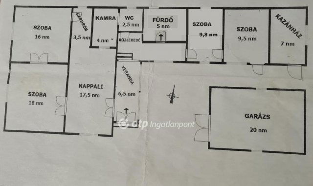 Eladó családi ház, Kaposújlakon 94 M Ft, 4 szobás