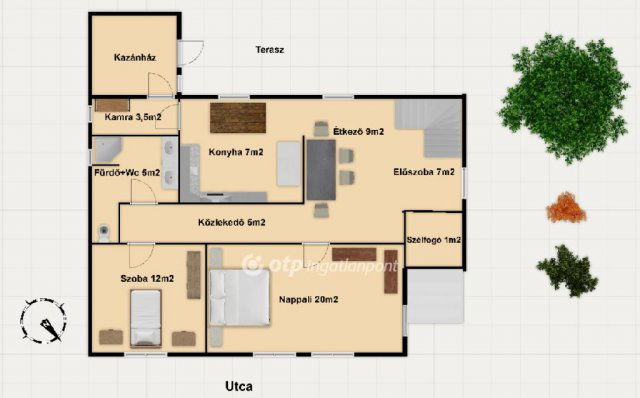 Eladó családi ház, Pannonhalmán 65 M Ft, 4 szobás
