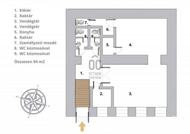 Eladó üzlethelyiség, Budapesten, VI. kerületben 41.9 M Ft