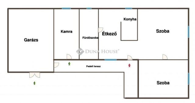 Eladó családi ház, Dabason 65 M Ft, 2 szobás